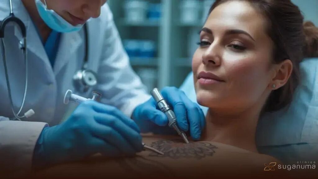 Cuidados pré e pós-Hellios 3 Burst para evitar bolhas e crostas excessivas