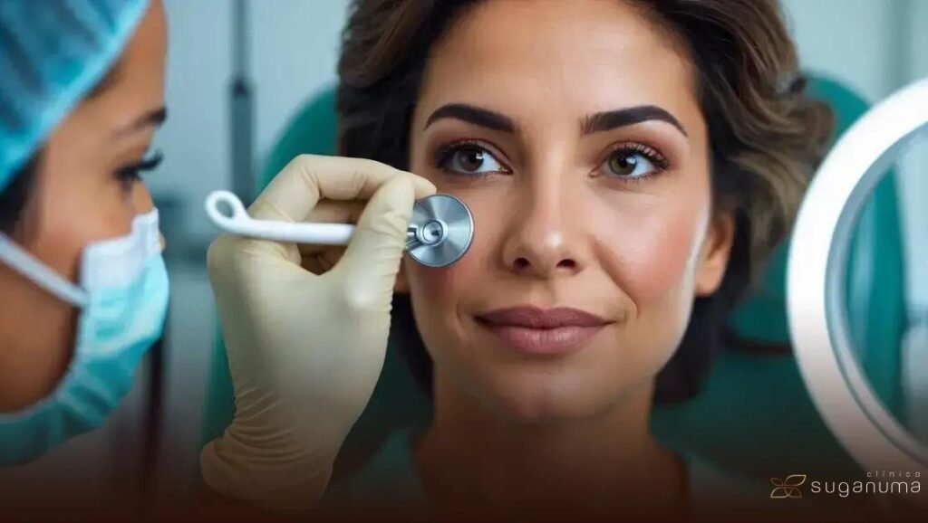 Técnica controlada de plasma: segurança do Plasmage na região ocular