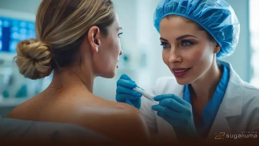 Tipos de melasma (epidérmico, dérmico, misto) e a ação do Hellios 3 Burst