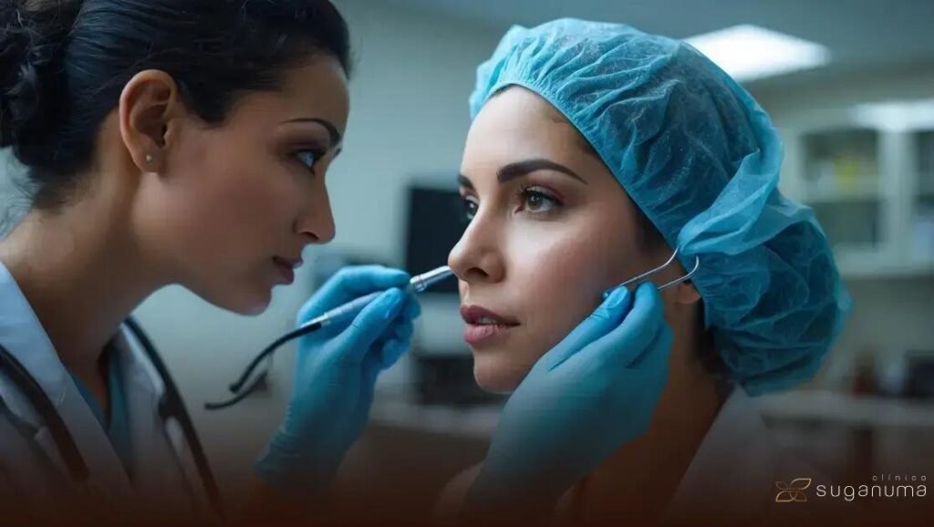 Nariz arrebitado sem cirurgia: técnica de rinomodelação estrutural