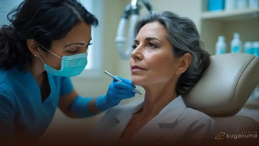 Bioestimulador de colágeno: firmeza facial profunda sem cirurgia