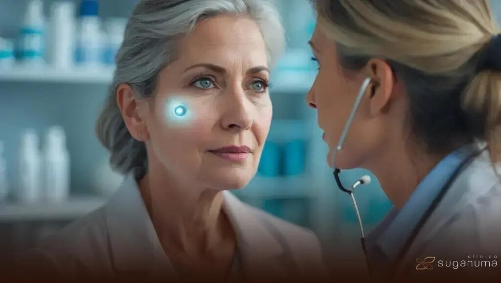 Xantelasma inferior: técnica de Plasmage para placas próximas ao canto ocular