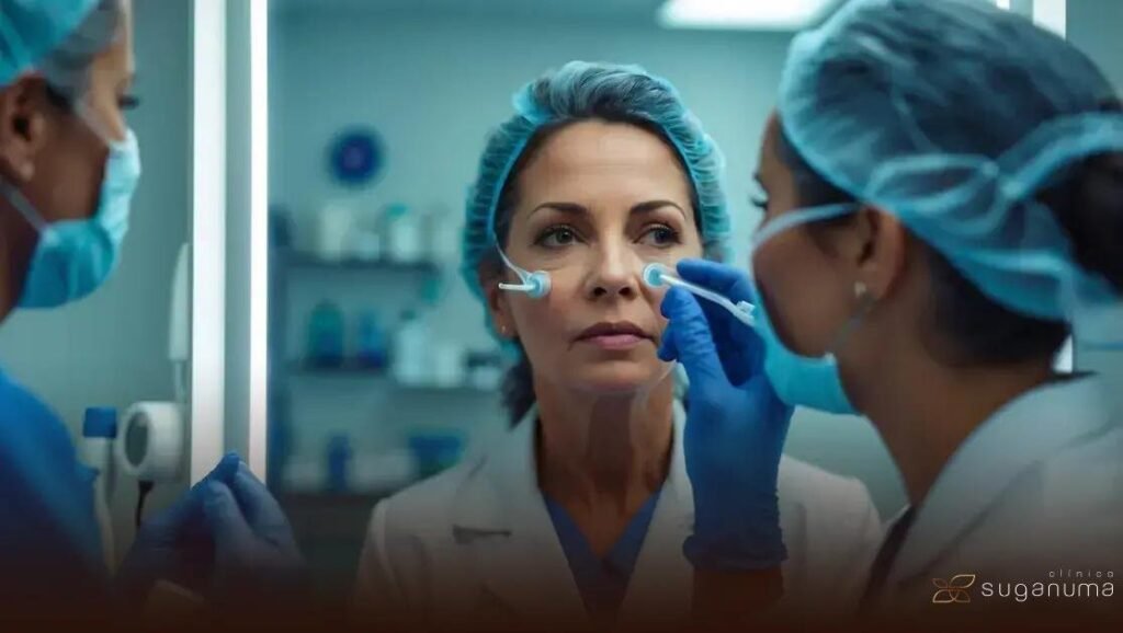 Pálpebras flácidas na menopausa: como o Plasmage devolve firmeza ao olhar