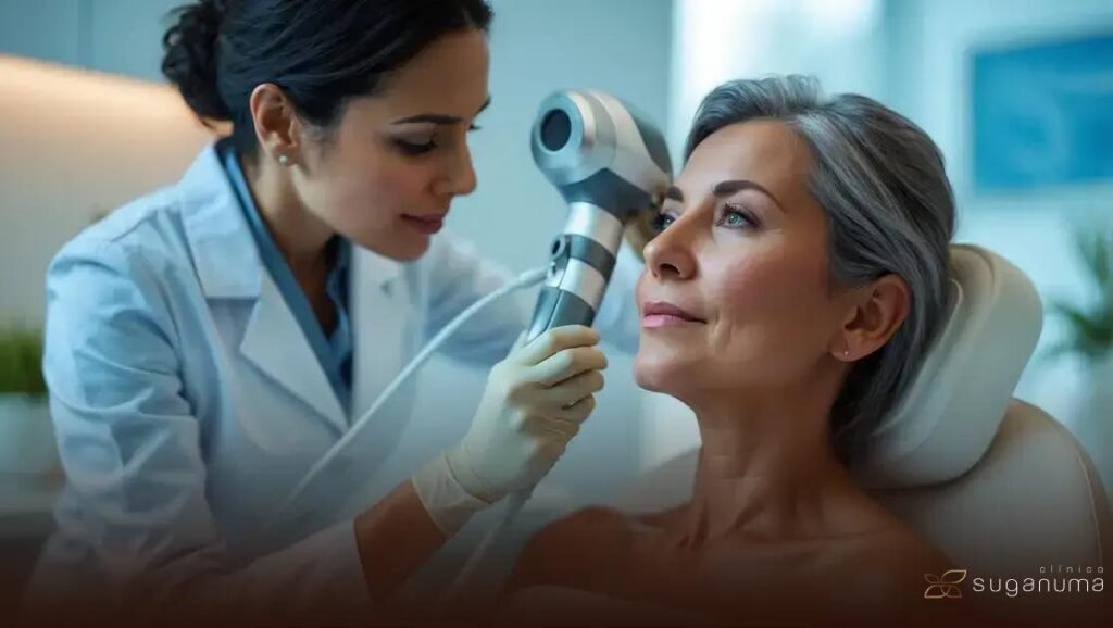 Depilação facial segura: como o Fiber Evo protege a pele sensível do rosto